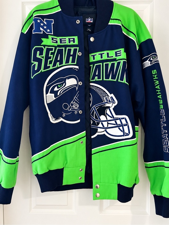 NFL Other - NFL Seahawks Medium Jacket - Green and Navy